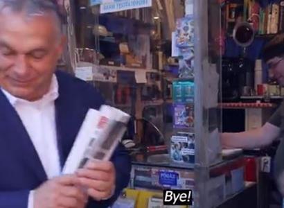 VIDEO Orbán zaskočen staříkem. „To ještě někdo další kupuje?“ Nikdo. Naprostý výsměch nářkům EU