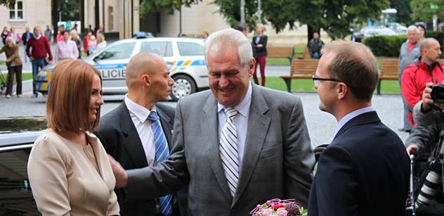 Prezident Zeman se dnes setká s obyvateli Brna