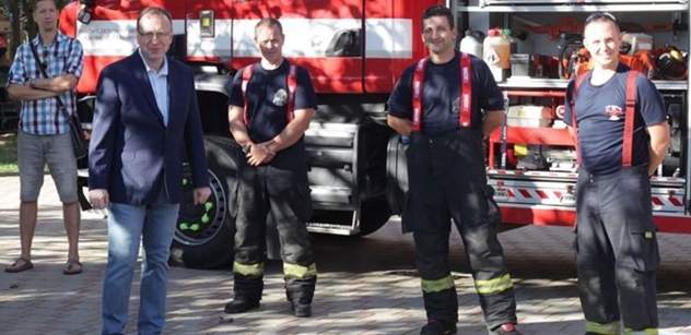 Praha 5: Den s hasiči se Městské části Praha 5 vydařil