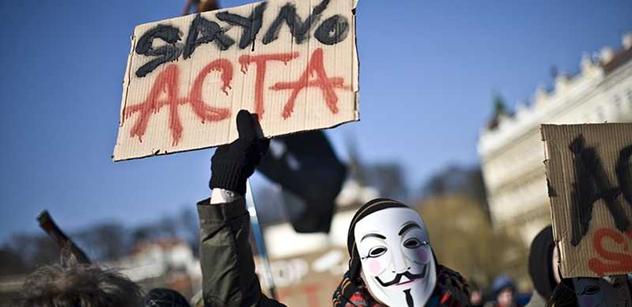 Dohoda ACTA je nevyvážená vůči právům jednotlivce