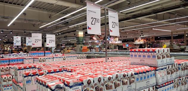 Nákup potravin: Černé na bílém. Češi nebudou mít radost