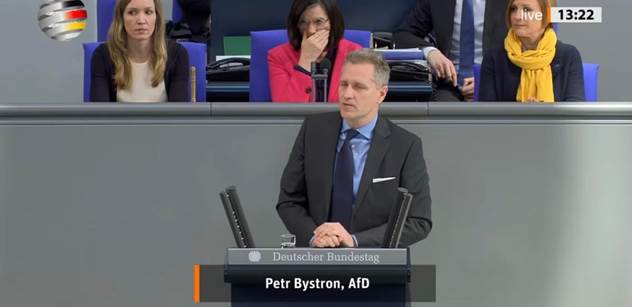 „Lhali jste. Podvedli jste lidi.“ Bystroň zboural Bundestag. Šlo o Ukrajinu