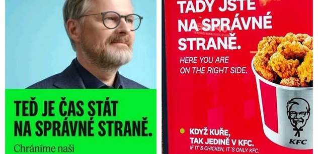 „Kuřecí“ výsměch Petru Fialovi nebere konce