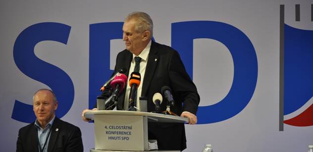 Prezident Zeman: Nemám rád nálepkování, všechny strany jsou strany, které bojují za zájmy lidu