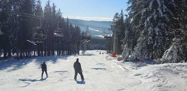 Skiareál Lipno ukončí provoz už v sobotu