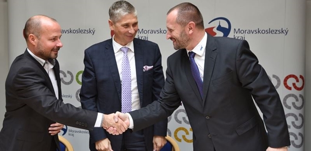 Moravskoslezský kraj: Koaliční smlouva byla podepsána