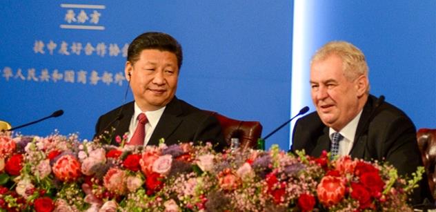 Prezident Zeman bude v Číně jednat hlavně o ekonomické spolupráci