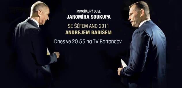 Mimořádný Duel Jaromíra Soukupa s Andrejem Babišem