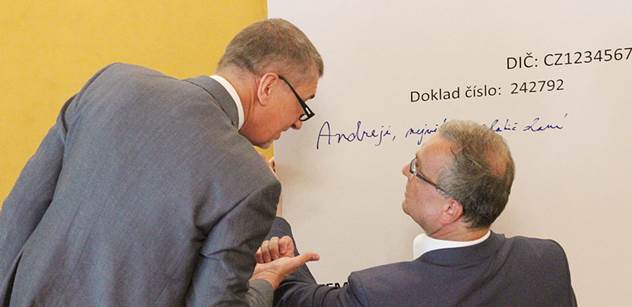 Ministr Babiš: Pan Kalousek mi poničil účtenku. Tohle fakt nemá úroveň