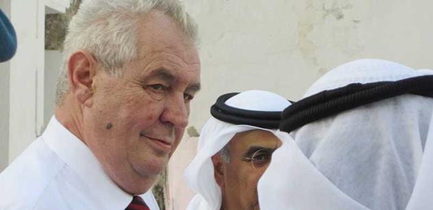 Prezident Zeman vyslal z Emirátů další "šrapnel" na adresu norské sociálky