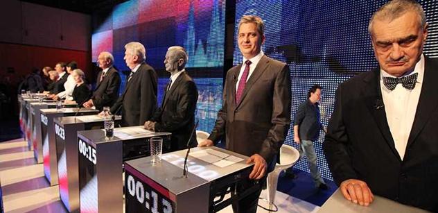 Superdebatu prezidentských kandidátů sledovalo 1,7 milionu diváků 
