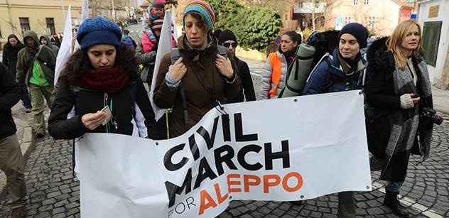 Brňané se mohou tento víkend připojit k pochodu pro Aleppo