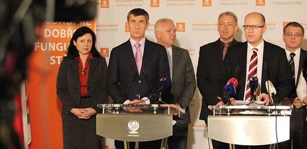 Ústřední výbor začal jednat o koaliční smlouvě s ANO a KDU-ČSL 