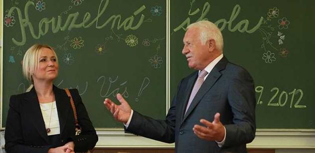 Klaus přednášel chemikům o EU. Všude to prý může být jako v Řecku