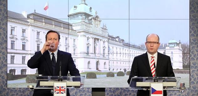 Premiéři Sobotka a Cameron jednali o reformních návrzích Velké Británie, řešení migrační krize a boji proti ISIL