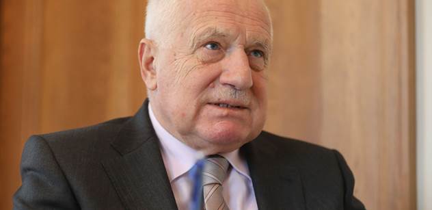 Václav Klaus: Osobní diskreditace a špiclování v soukromí jsou věci, se kterými se nesmíme smiřovat