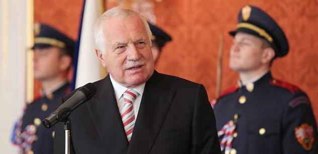 Prezident Klaus zahájí dvoudenní návštěvu Slovenska