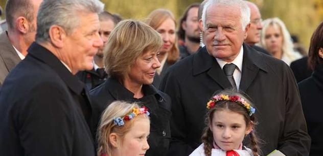 Klaus jede ve středu do Berlína, setká s Gauckem, Merkelovou