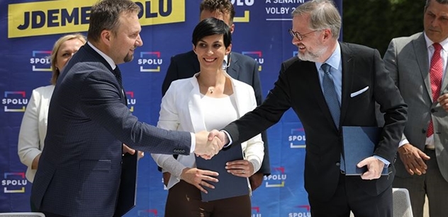 SPOLU: Lídři koalice pozvali občany k volbám