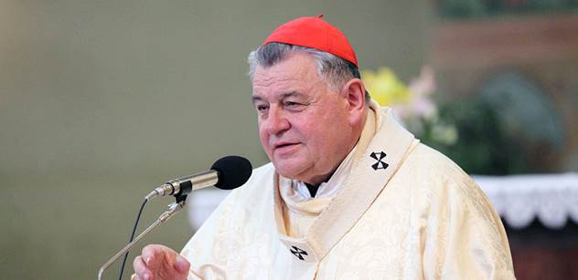 Kardinál Duka se v rozhovoru rozčiloval: My že jsme nenažraní? Vždyť stát nám dává korunu padesát z tisícovky