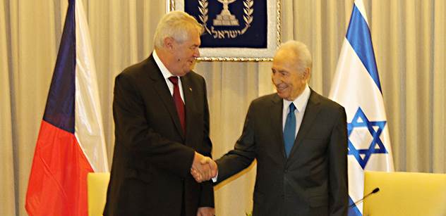 Bush, Trump a Zeman. Český prezident oceněn v Izraeli