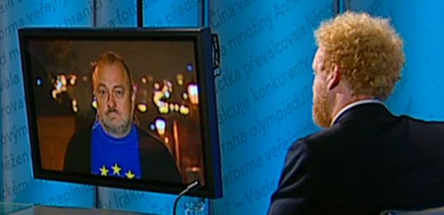 Zcenzurovali mi v České televizi, že EU je RVHP, zlobí se Jakl