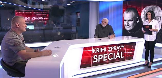 Mrazivá řežba Jiřího Kajínka a Pepy Klímy na TV Prima. Propuštěný vězeň jel jako vlak