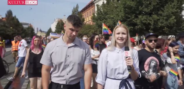 S fašisty se nebavím! Chceme na Slovensko muslimské migranty. Reportérka terčem urážek na LGBT pochodu v Košicích. A nejen to