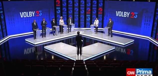 Nejdřív obrana, pak důchodci. Kupka v debatě oponoval Okamurovi