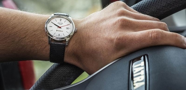 TATRA TRUCKS společně s ELTON hodinářská představuje limitovanou edici hodinek PRIM Präsident
