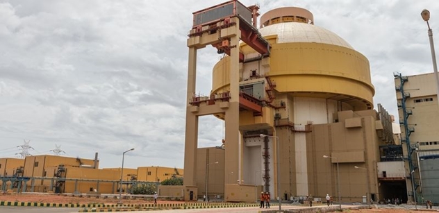 Druhý blok indické jaderné elektrárny Kudankulam dosáhl plného výkonu