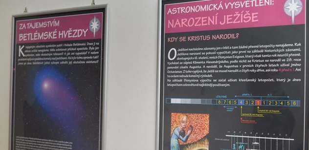 Praha: Výstava v přízemí Nové radnice odhaluje tajemství betlémské hvězdy