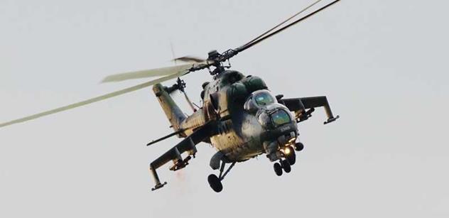 Kbelští cvičili zásah vrtulníku v horách