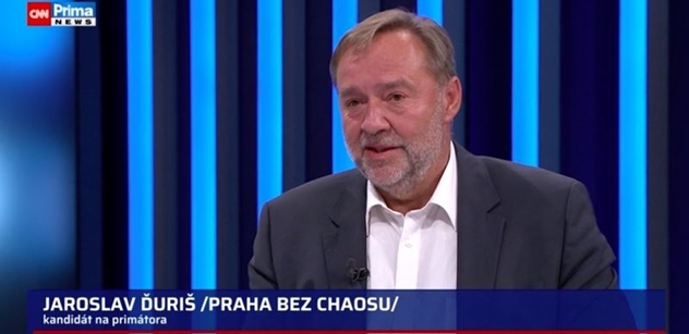 Kandidát na primátora Ďuriš na CNN: Vyřešíme energetickou krizi v Praze, máme připraven sociální tarif i dodávky plynu. 
