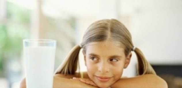 Dětská výživa s obsahem kozího mléka