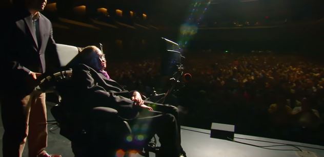 Legendární Stephen Hawking v přednáškách o prostoru a času