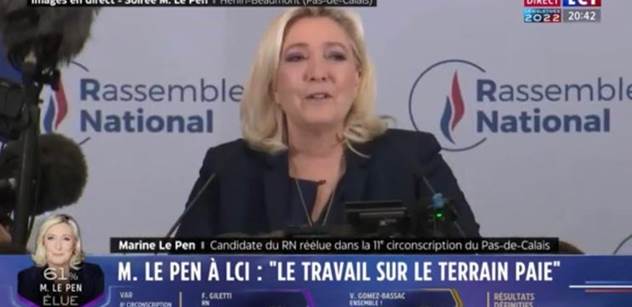 Šok: Marine Le Penová uspěla, jak nikdo nečekal. Macron bez většiny