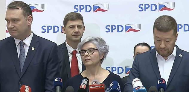 Kovářová a SPD spolu na tiskovce: Manželství pro všechny je lživá propaganda