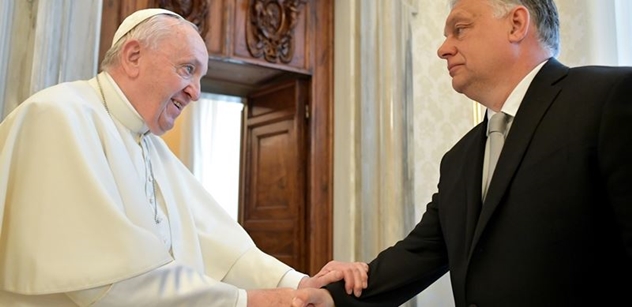Pekarová bude soptit. Papež přijal soukromě Orbána. A už je venku, co mu řekl