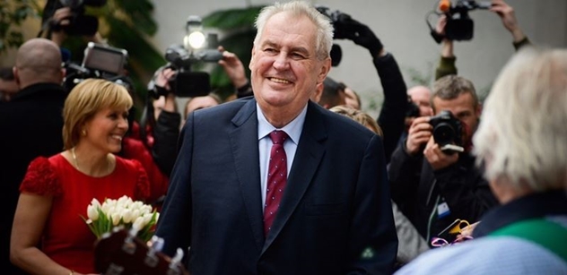 Miloš Zeman by jasně vyhrál první kolo prezidentských voleb, ukázal čerstvý průzkum