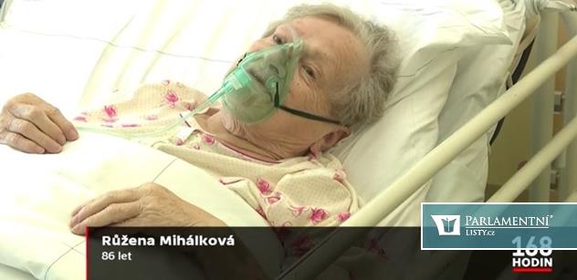 Hloupá jsem byla, naříká neočkovaná stařenka. Fridrichová dojímala diváky