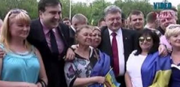 VIDEO Nový Majdan? Odejdi, Porošenko, žádal v Kyjevě dav svolaný Saakašvilim a „Julčou“