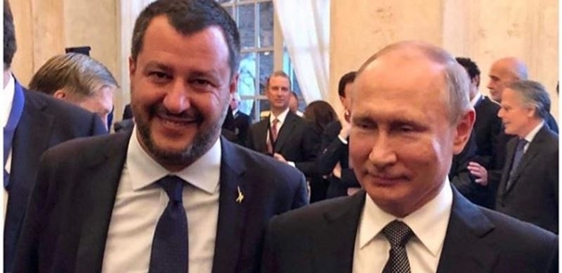 Nedostal jsem z Ruska ani rubl! hřímal Salvini. Je tu obří skandál, který může položit vládu v Itálii