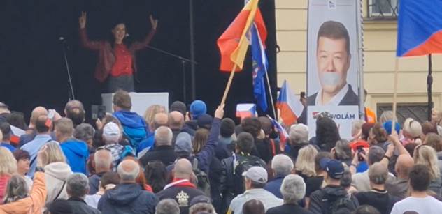 Šichtařová v Brně: Šíří strach, rozdělují společnost. Proto jdu do politiky