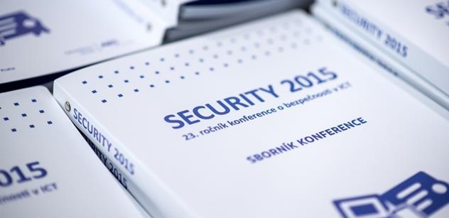 24. ročník konference SECURITY: Setkání odborníků na počítačovou bezpečnost