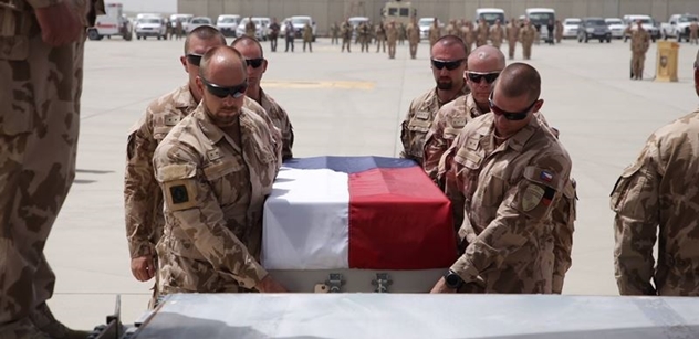 V Chomutově má dnes pohřeb první z vojáků zabitých v Afghánistánu